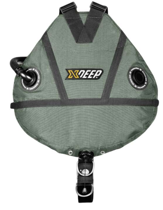 xDEEP STEALTH 2.0 REC Full Set - Sidemount Komplettset lightgrey