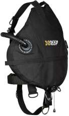 xDEEP STEALTH 2.0 REC Full Set - Sidemount Komplettset lightgrey