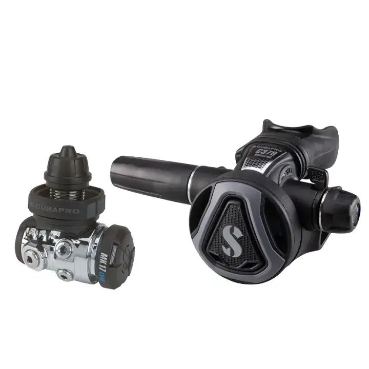 Scubapro Atemregler Set Mk17 Evo2 C370 schwarz/graphit