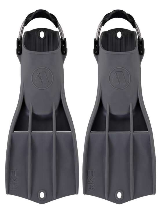 Apeks RK3 HD Geräteflossen TEC Flossen mit Springstraps dunkelgrau XL - B-Ware
