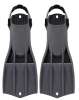 Apeks RK3 HD Geräteflossen TEC Flossen mit Springstraps dunkelgrau XL - B-Ware