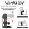 Divevolk – Horizontal- & Vertikal Quick-Switch Mount